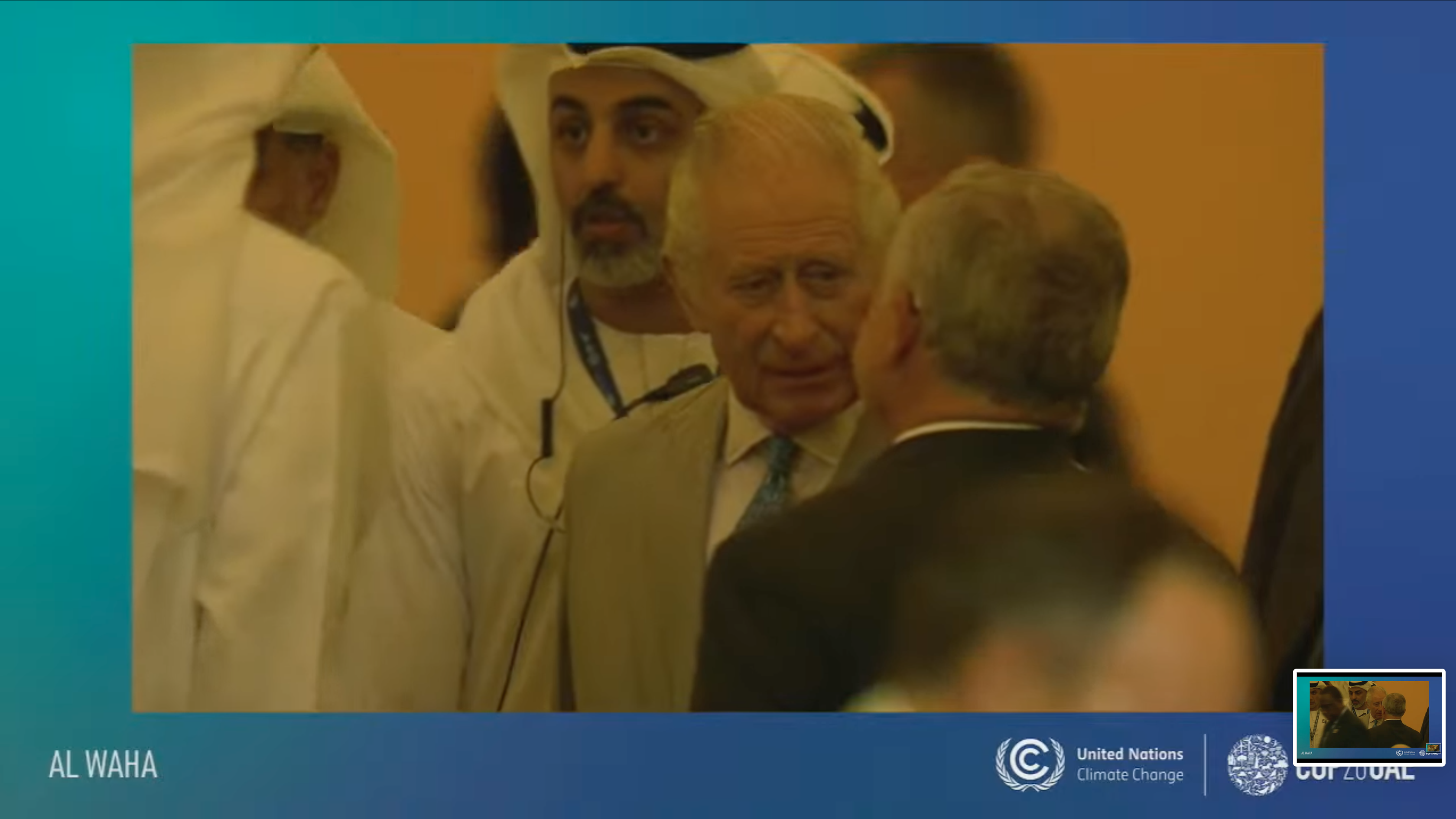 King's Speech at COP28 in UAE AL WAHA