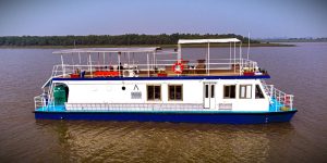 Antara River Cruises has launched Antara Catamarans for exploring the Bhitarkanika mangrove wetland in Odisha. These sustainable vessels offer a unique 3-night/4-day cruise experience in India's second largest mangrove forest, allowing passengers to discover wildlife sanctuary, visit local villages and temples. Priced at INR 25,000 per person per night on twin sharing, the catamarans are the first hybrid solar electric and fuel-powered cruise in India, showcasing the company's commitment to environmental protection., Mangrove, wetland, UAE,Indonesia, Future-climate.online, mj dastouri, green environment,dubai, saudi, qatar, wetland, oman, riyadh, jeddah, kish, bandar lengeh,بندر لنگه,جدة,سعودية, دستوری, Kish,Qeshm,Mahoor,حراء,گیاه